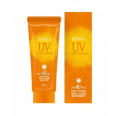 Крем солнцезащитный для лица и тела PREMIUM UV SUNBLOCK CREAM SPF42 PA++ 100г, DEOPROCE
