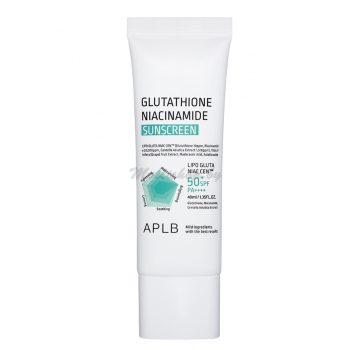 Солнцезащитный крем с глутатионом и ниацинамидом SPF50 APLB Glutathione Niacinamide Sunscreen 40 мл