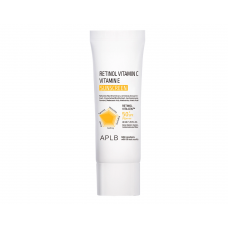 Солнцезащитный крем с ретинолом и витаминами SPF50 Retinol Vitamin C Vitamin E Sunscreen APLB 40 мл