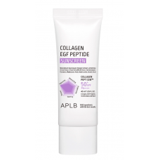 Солнцезащитный крем с коллагеном и пептидом SPF50 Collagen EGF Peptide Sunscreen APLB 40 мл