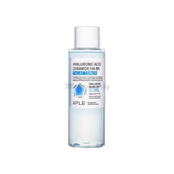 Увлажняющий тонер с керамидами и пантенолом Hyaluronic Acid Ceramide HA B5 Facial Toner APLB 160 мл
