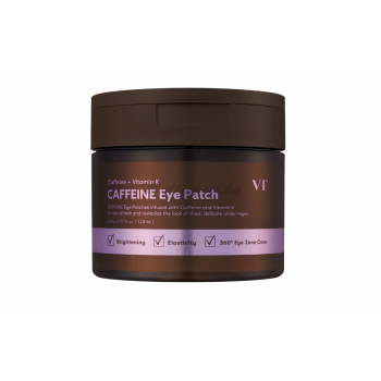 Тканевые патчи для век с кофеином и пептидами VT Cosmetics Caffeine Eye Patch 60 шт