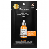 Тканевая маска с витамином С и ниацинамидомJMsolution The Effect Vita C & Whitening Mask