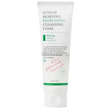 Увлажняющая пенка для умывания AXIS-Y Sunday Morning Refreshing Cleansing Foam Увлажняющая пенка для умывания AXIS-Y Sunday Morning Refreshing Cleansing Foam