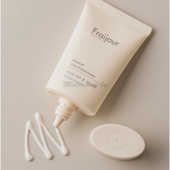 Лёгкий солнцезащитный крем для лица с SPF 50+ PA++++ Heartleaf Water Fit Sun Screen Fraijour 50 мл Лёгкий солнцезащитный крем для лица с SPF 50+ PA++++ Heartleaf Water Fit Sun Screen Fraijour 50 мл