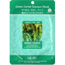 Маска тканевая морской виноград Green Caviar Essence Mask Mijin 